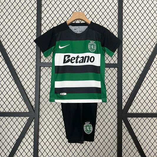 2024/2025 Sporting Lisbon Home Kit Kids Size