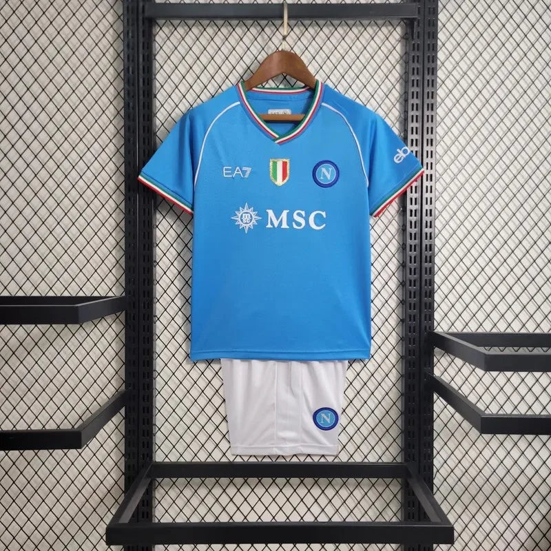 2023/2024 Napoli Home Kit Kids Size