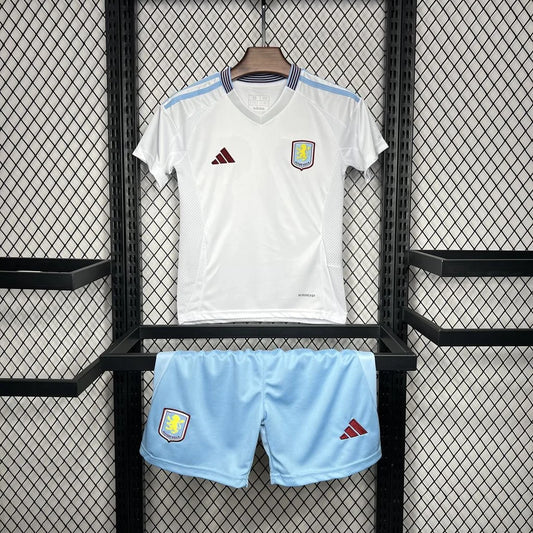 2024-2025 Aston Villa Away Kit Kids Size
