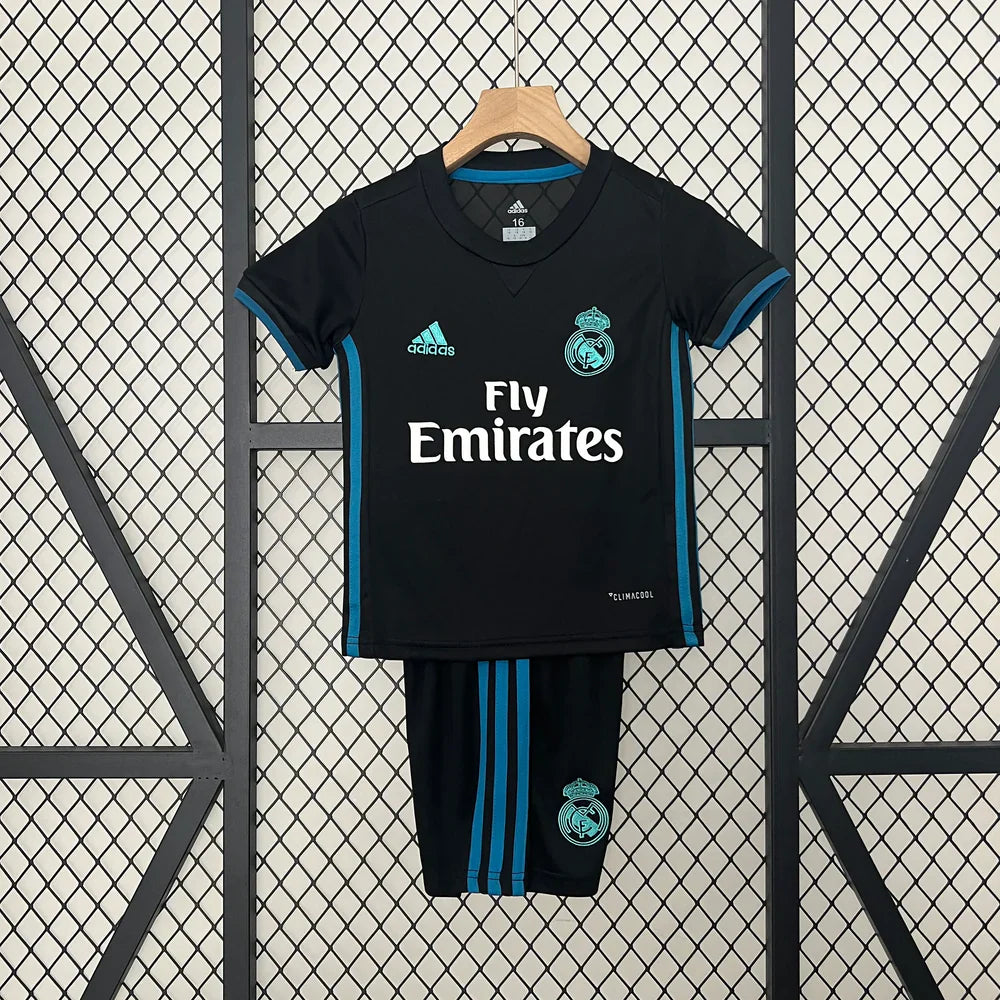 Real Madrid Retro 2017/2018 Away Jersey Kids Size