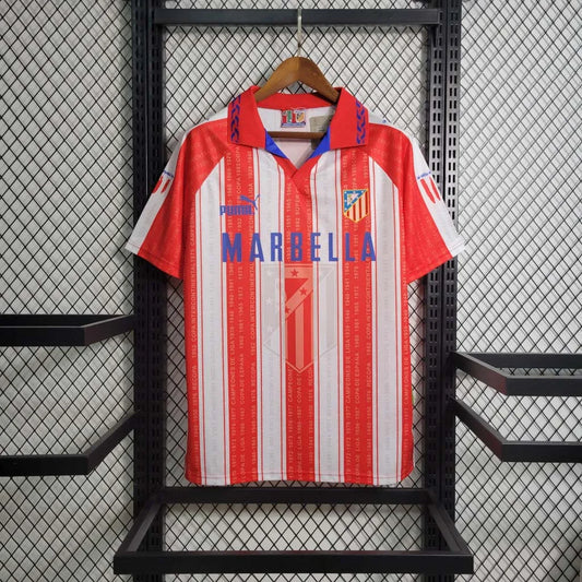 1994-1995 Retro Atletico Madrid Home Jersey