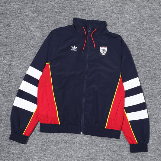 Arsenal Dark Blue and Red Retro Jacket