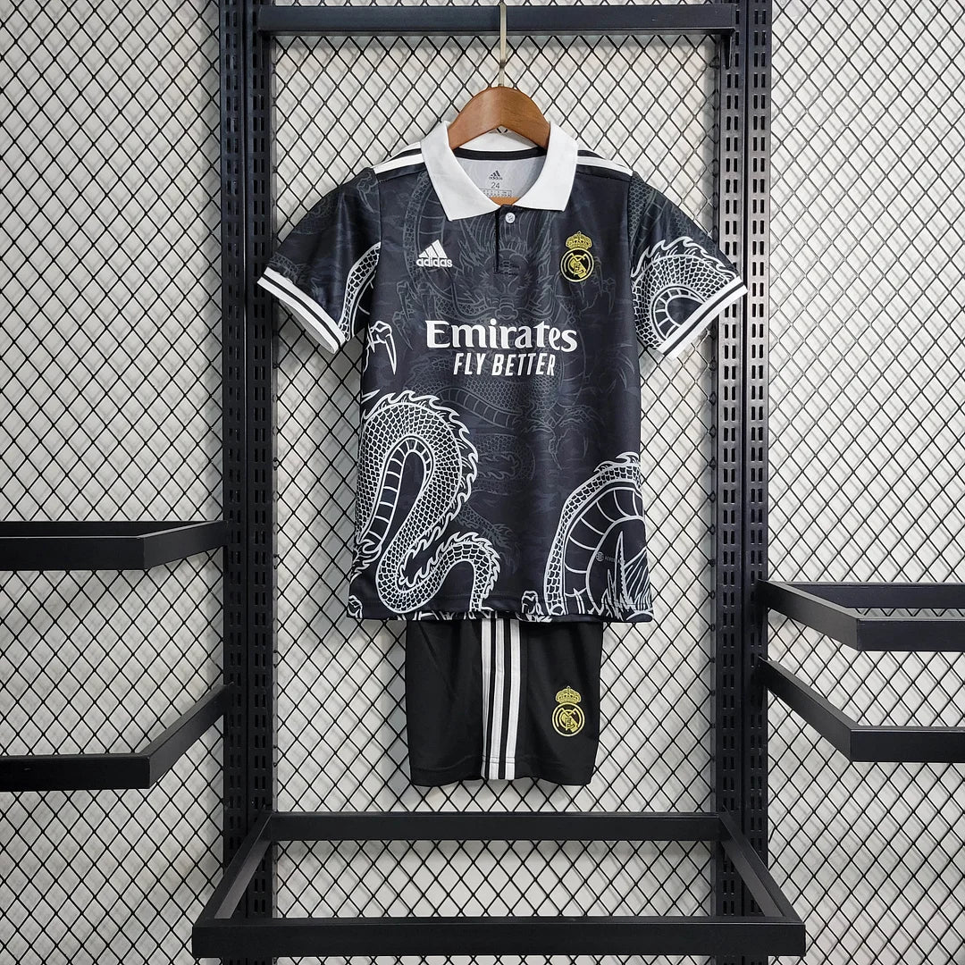 Real Madrid "Dragón Negro" Limited Jersey Kids Size
