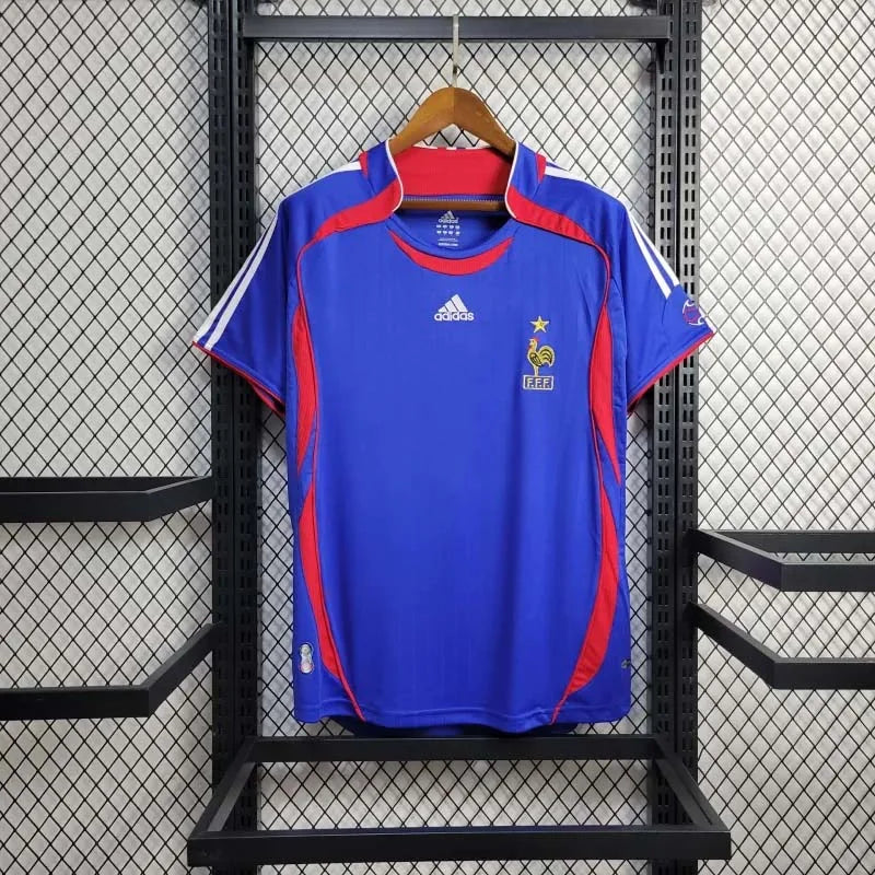 2006 Retro France Home Jersey