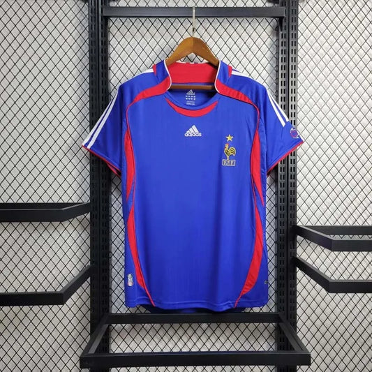 2006 Retro France Home Jersey