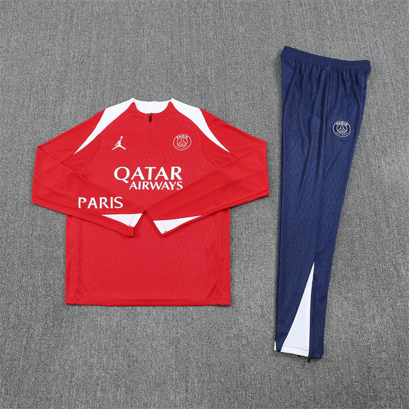 2025/2026 PSG Paris Saint Germain Red Tracksuit