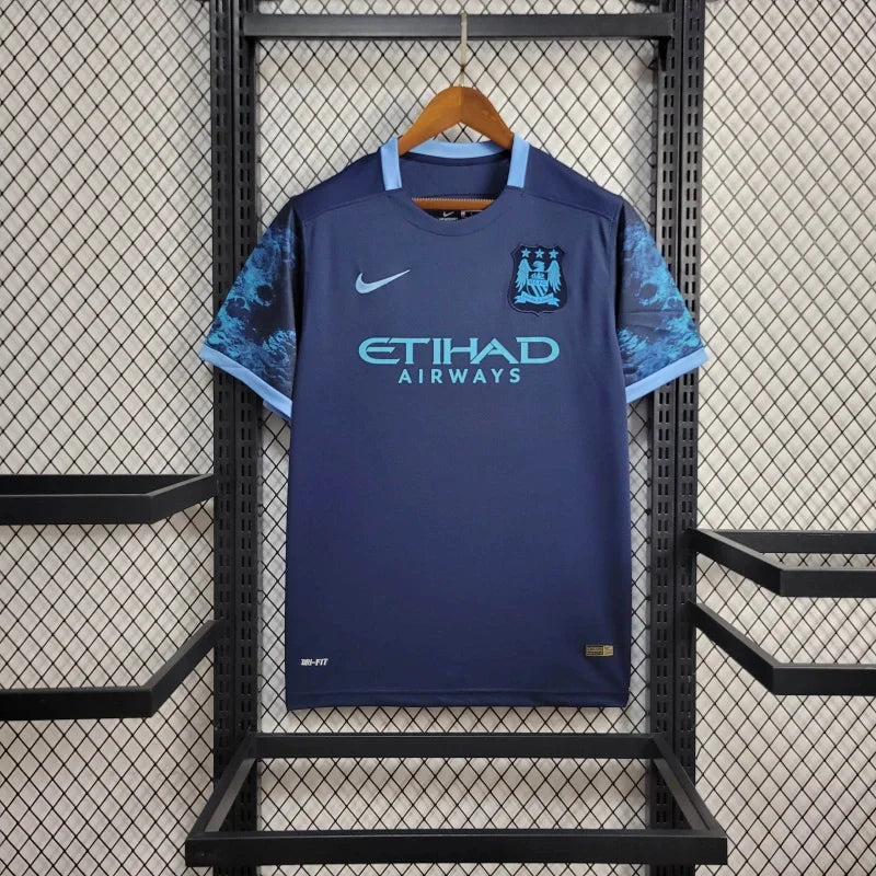 2015/2016 Retro Manchester City Away Jersey