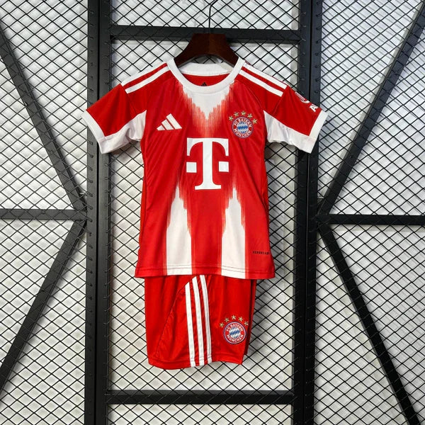 2025/2026 Bayern Munchen Home Kit Kids Size