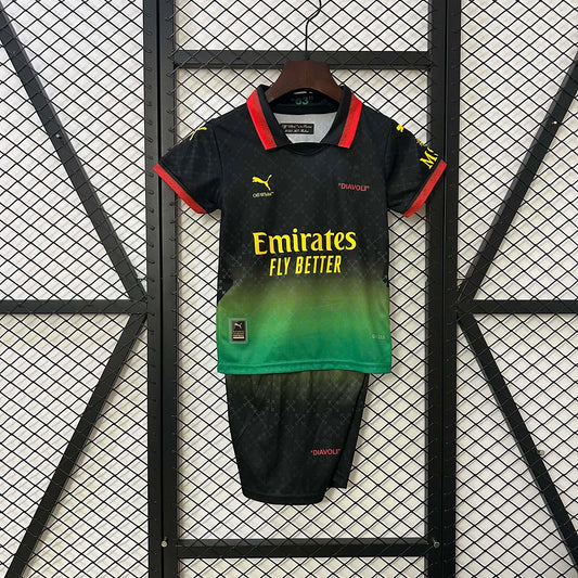 2024/2025 AC Milan X Off White Limited Jersey Kids Size
