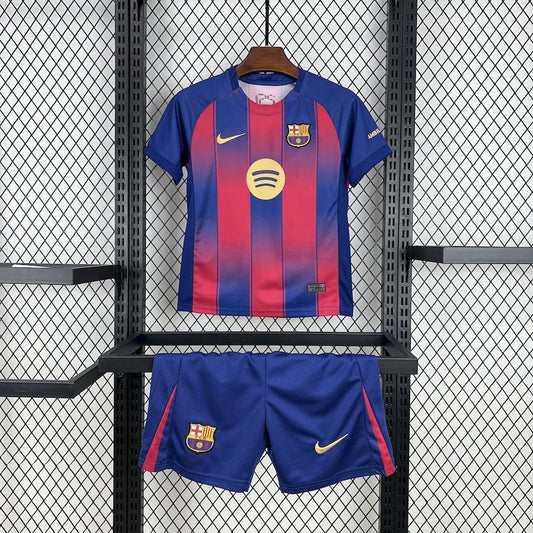 2025/2026 Barcelona Home Kit Kids Size