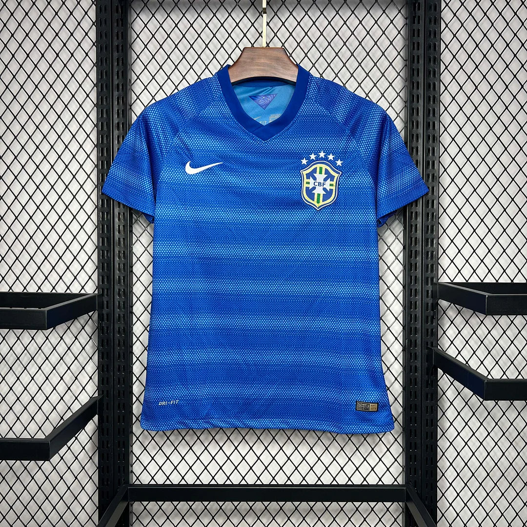 2014 Retro Brazil Away Jersey