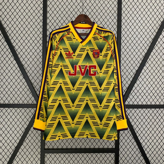 1991-1993 Retro Arsenal Away Jersey Long Sleeve