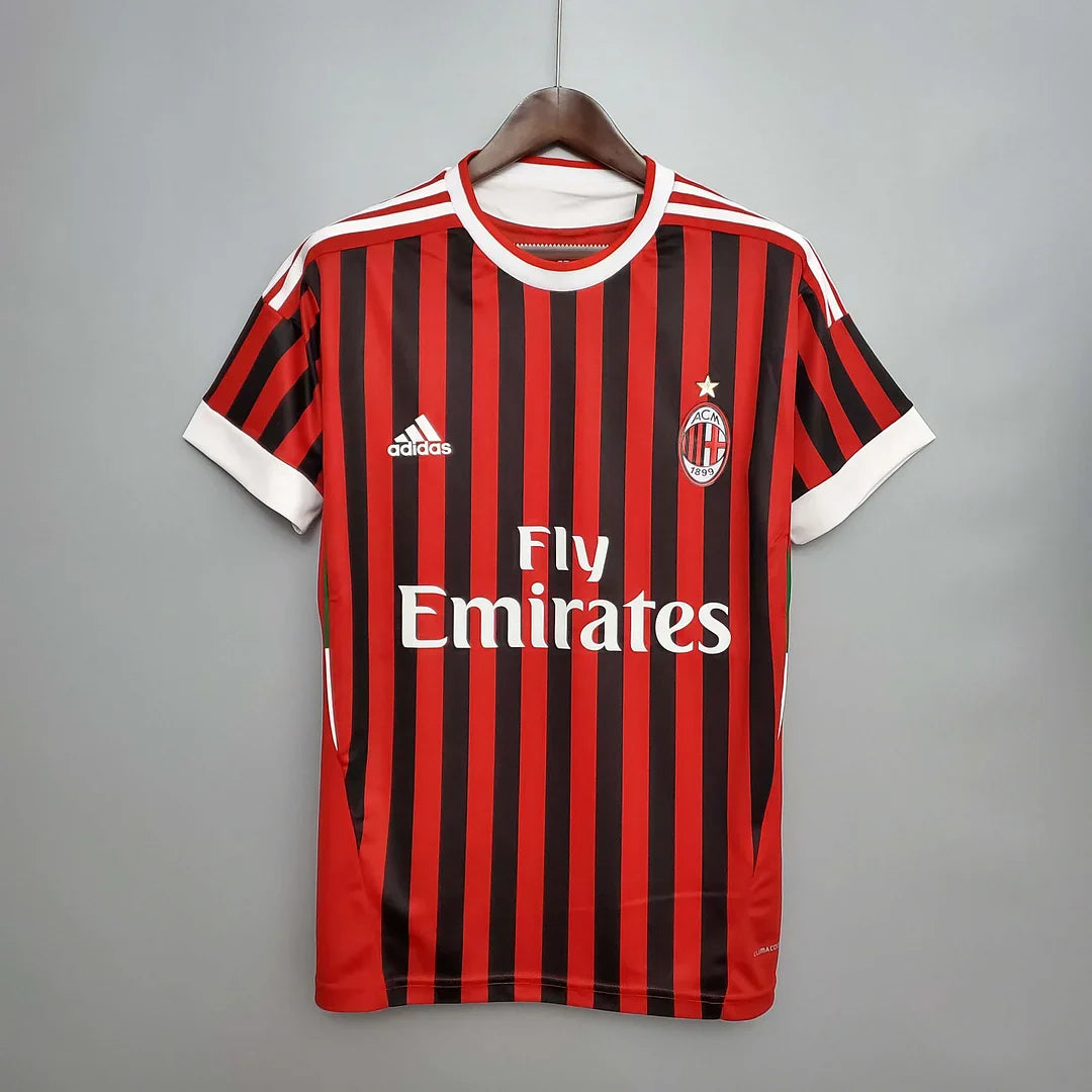 2011-2012 Retro AC Milan Home Jersey