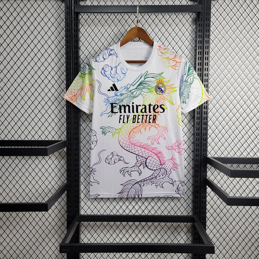 Real Madrid "Rainbow Dragón Blanco" Limited Jersey