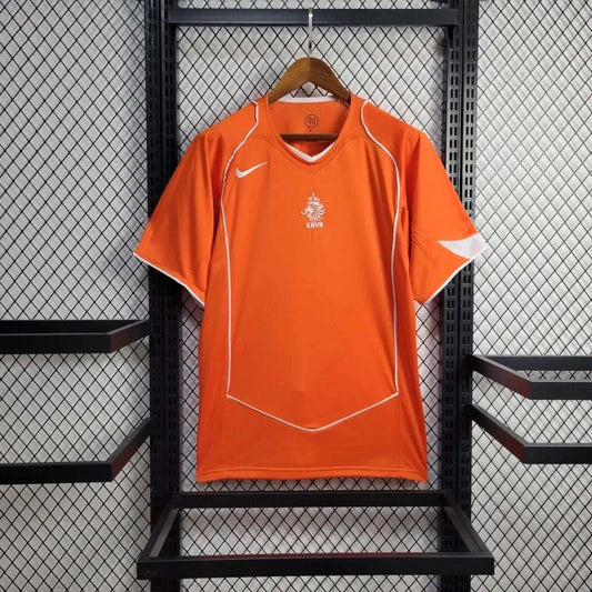 2004 Retro Netherlands Home Jersey