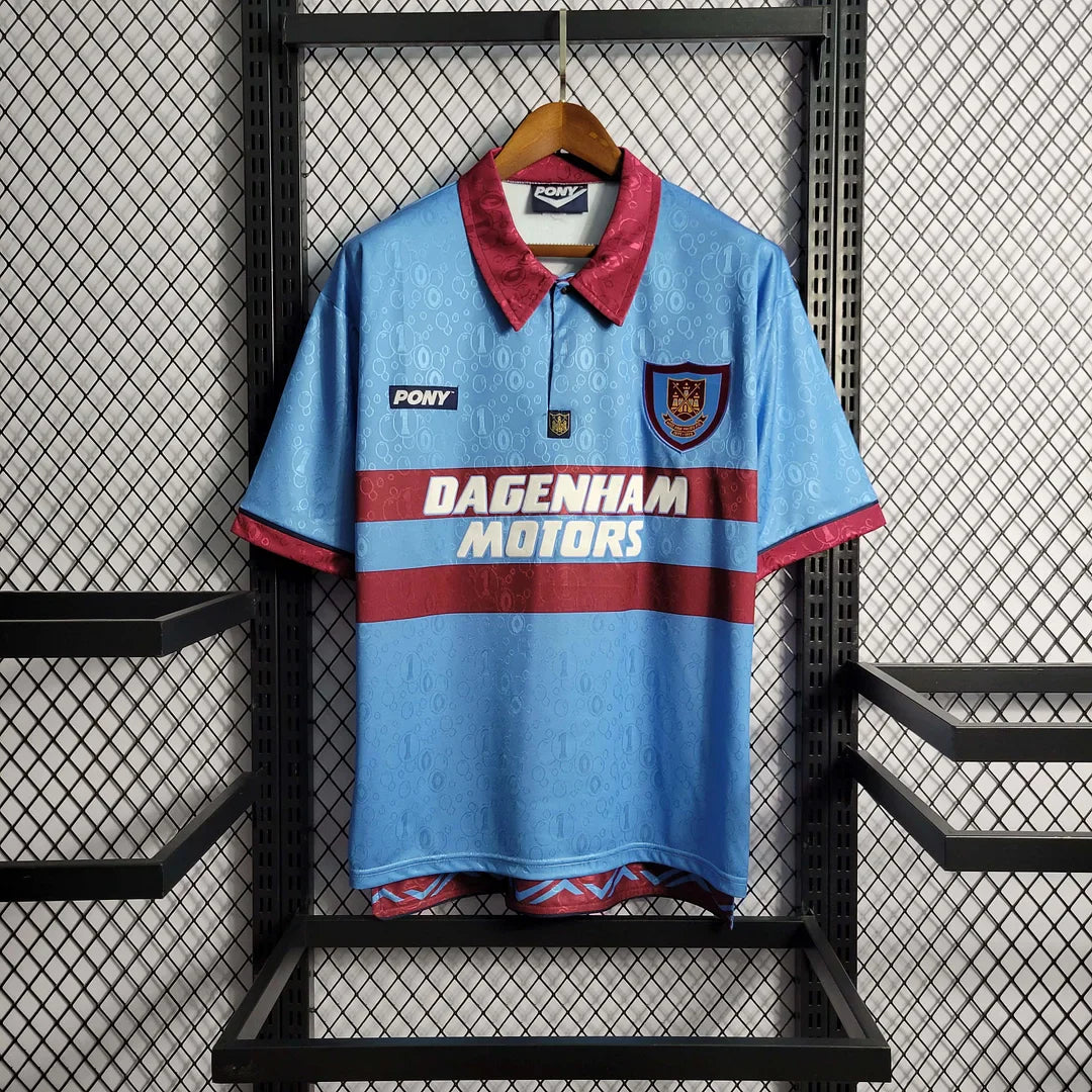 1995-1996 Retro West Ham United Away Jersey