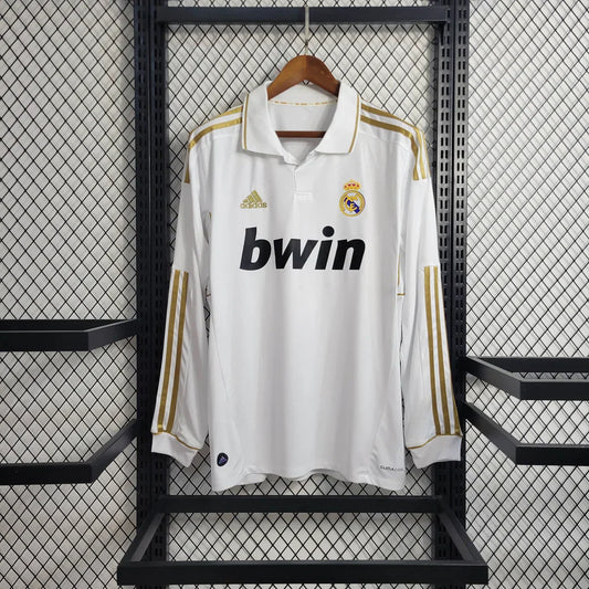 2011/2012 Retro Real Madrid Home Jersey Long Sleeve