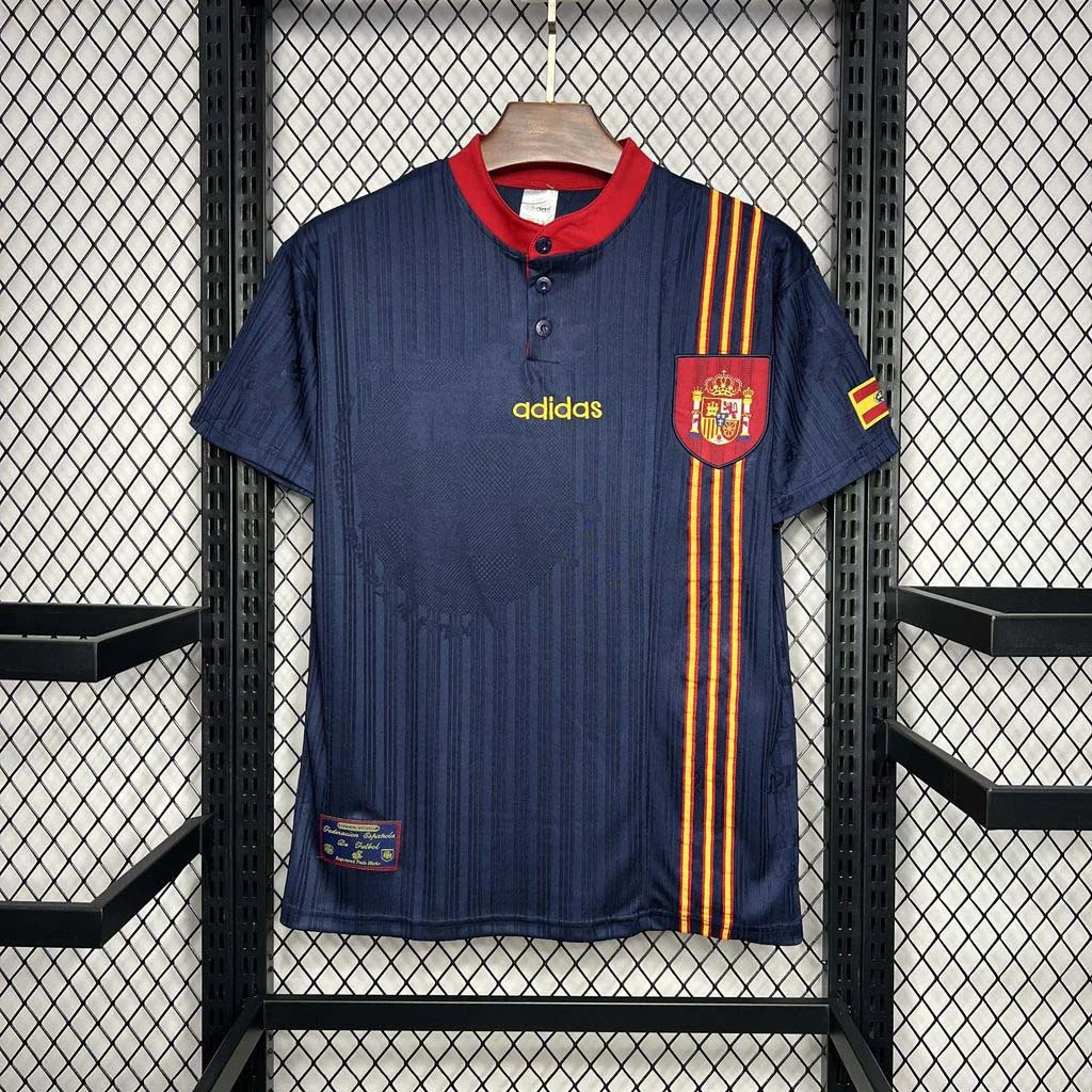 1996 Retro Spain Away Jersey