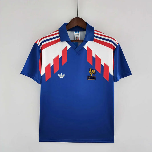 1988-1990 Retro France Home Jersey