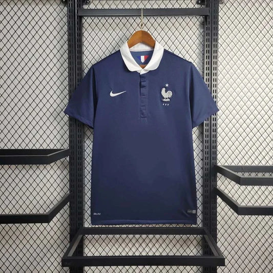 2014 Retro France Home Jersey