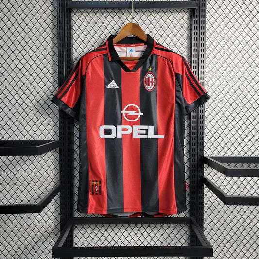 1998-1999 Retro AC Milan Home Jersey