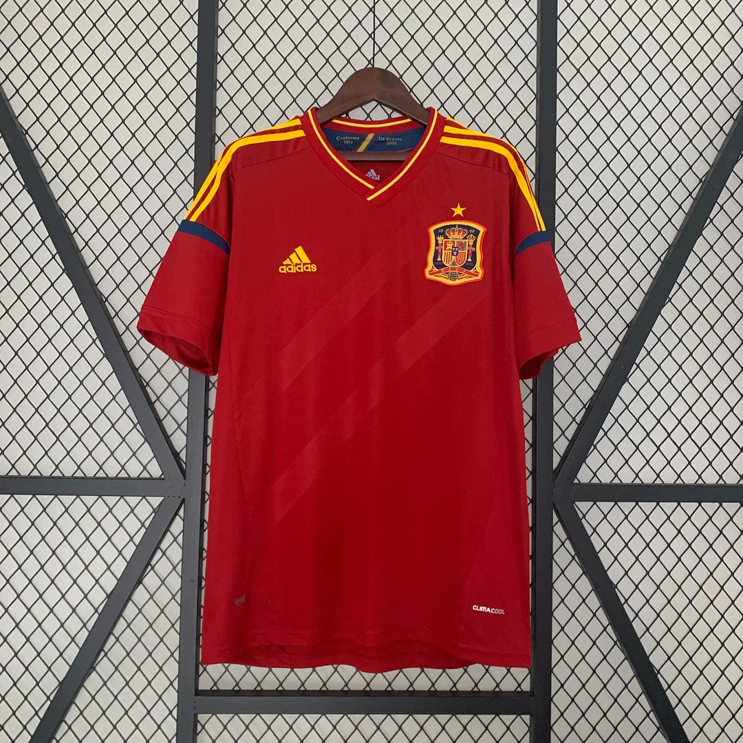 2012 Retro Spain Home Jersey