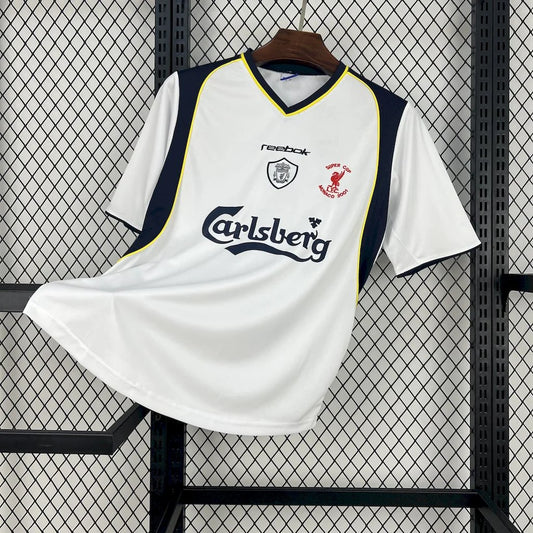 2001-2002 Retro Liverpool Away Jersey