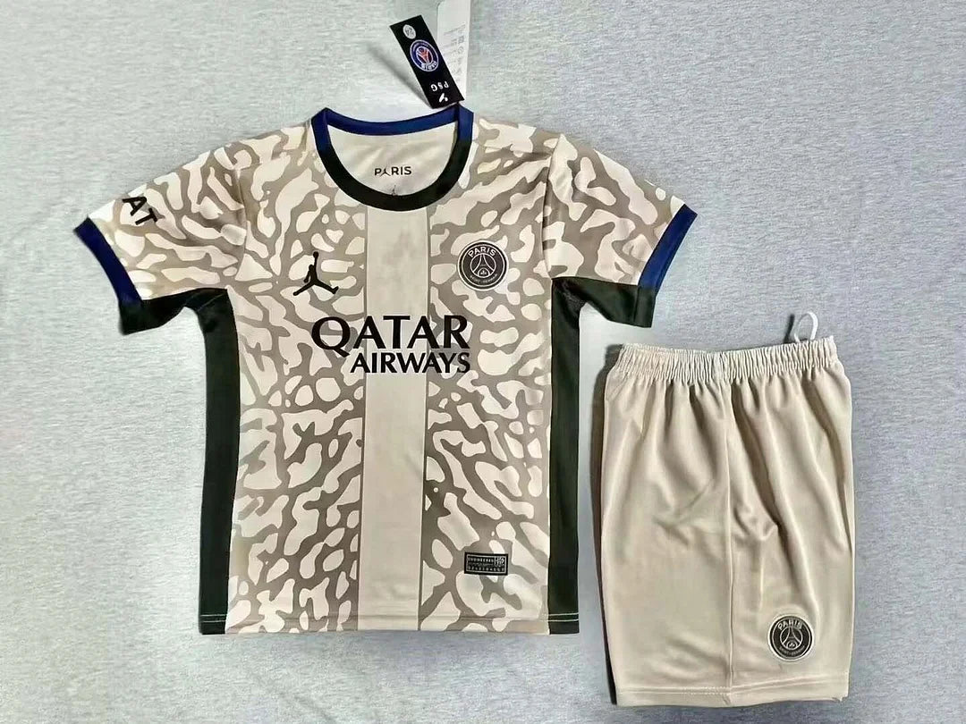 2023/2024 Psg Paris Saint-Germain Fourth Away Kids Size
