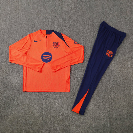 2025/2026 Barcelona Orange and Blue Tracksuit