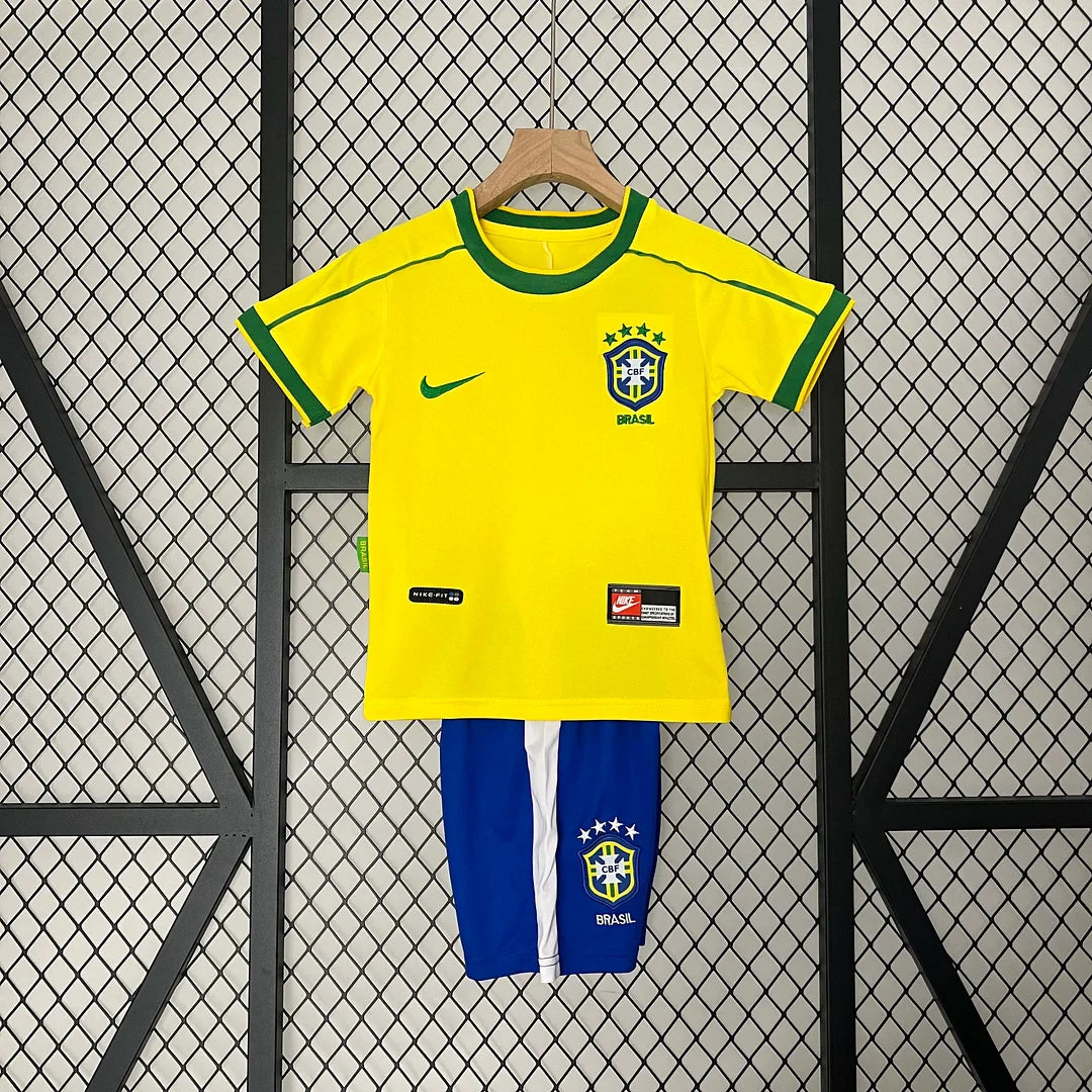 1998 Retro kit Brazil Home Jersey