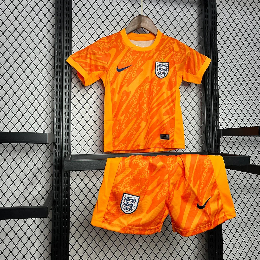 2024 England Goalkeeper Kit Kids Size