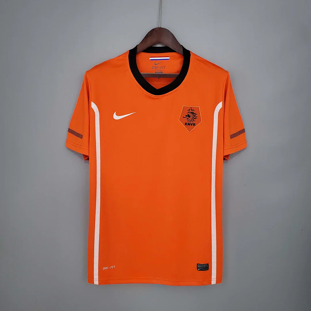 2010 Retro Netherlands Home Jersey