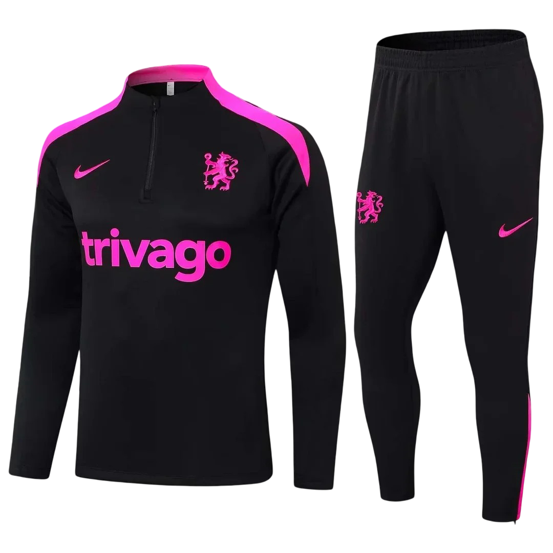 2024/2025 Chelsea Black Tracksuit