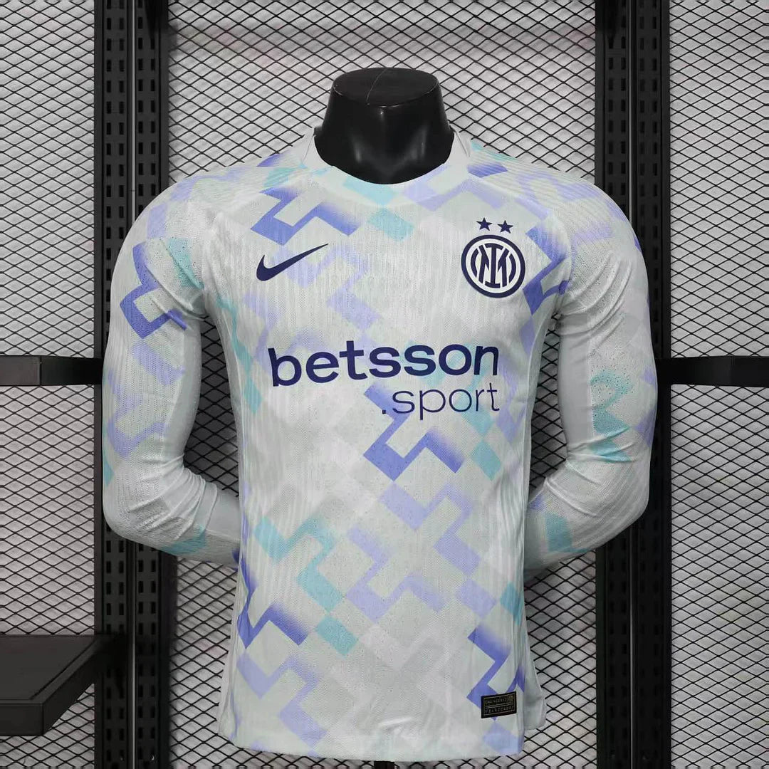 2025/2026 Inter Milan Away Jersey Long Sleeve