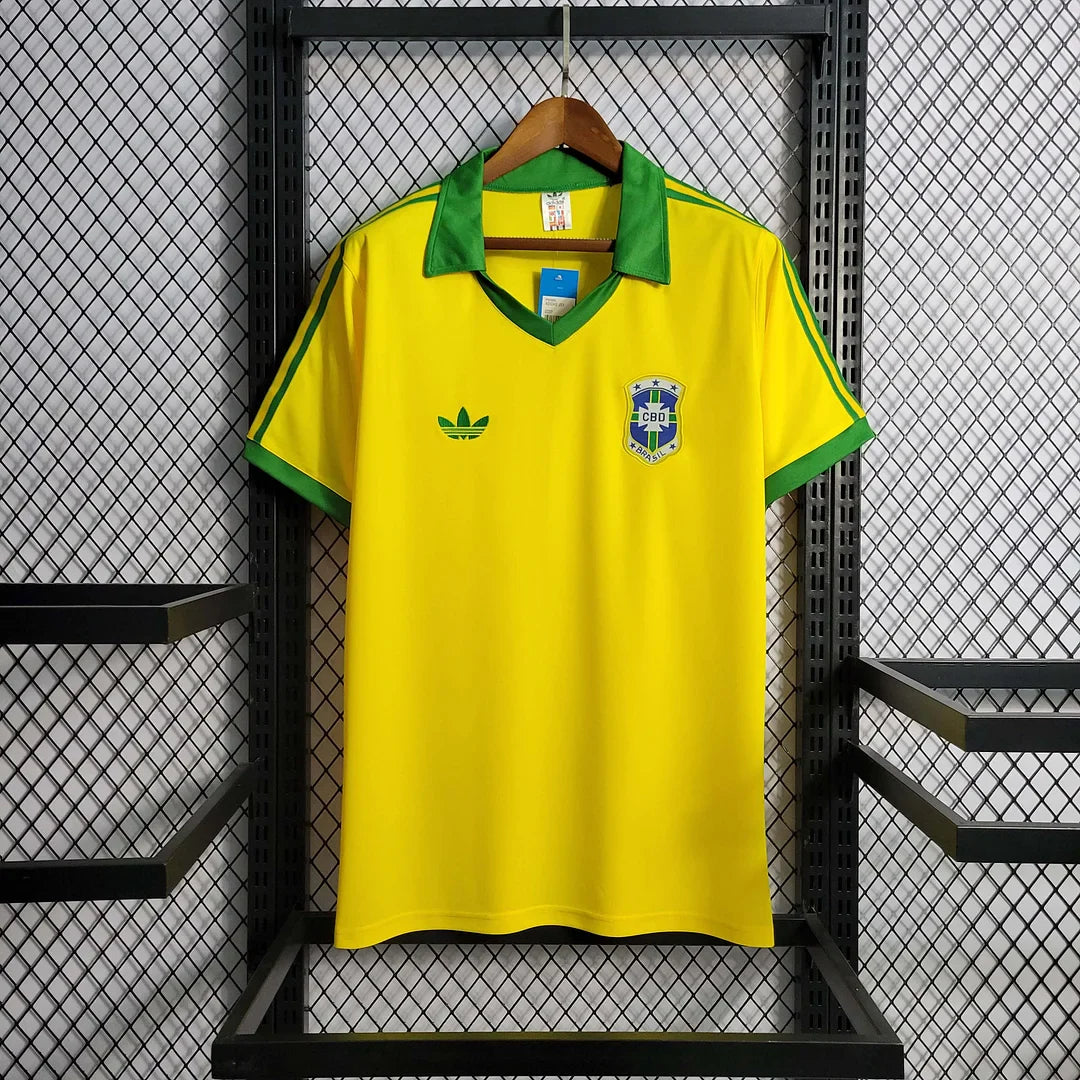 1979 Retro Brazil Home Jersey