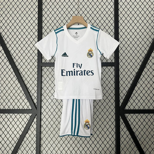 Real Madrid 2017/2018 Home Jersey Kids Size