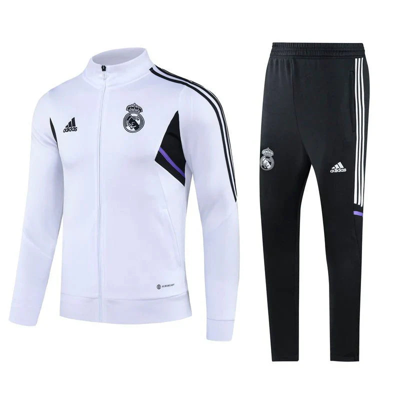 Real Madrid "Blanco Regal" Tracksuit