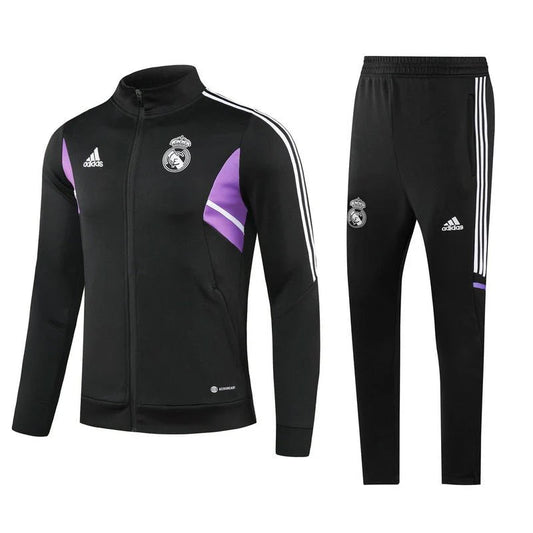 Real Madrid Black Tracksuit